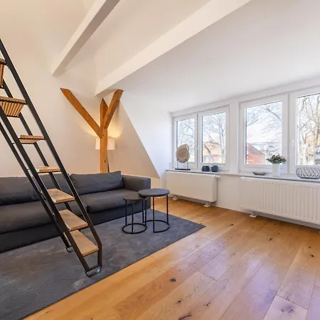 Apartment Strom Ahoi - Premium - Modern - Inkl Stellplatz - 200m Zum Alten Strom - Wasserblick *
