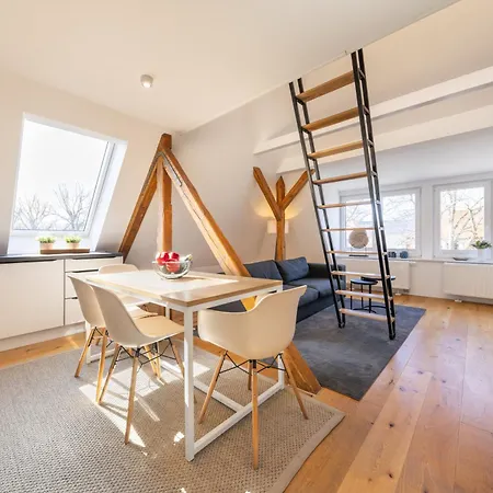 Strom Ahoi - Premium - Modern - Inkl Stellplatz - 200m Zum Alten Strom - Wasserblick Apartment Rostock